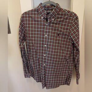 Ralph Lauren Red and Green Checkered Shirt